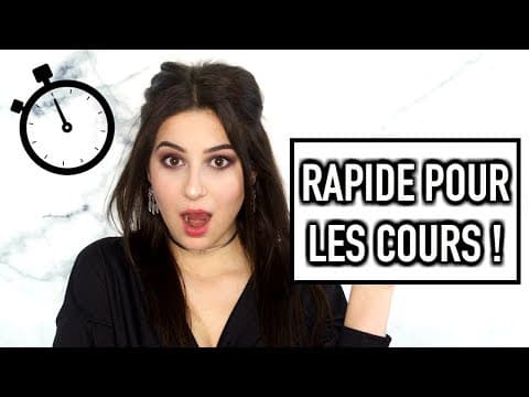 10 minutes pour se maquiller le matin